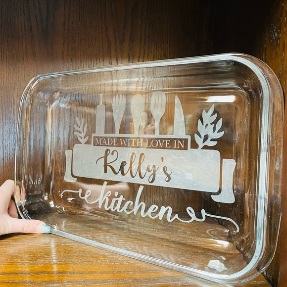 Custom 9x13 glass pans - Picture 3 of 8